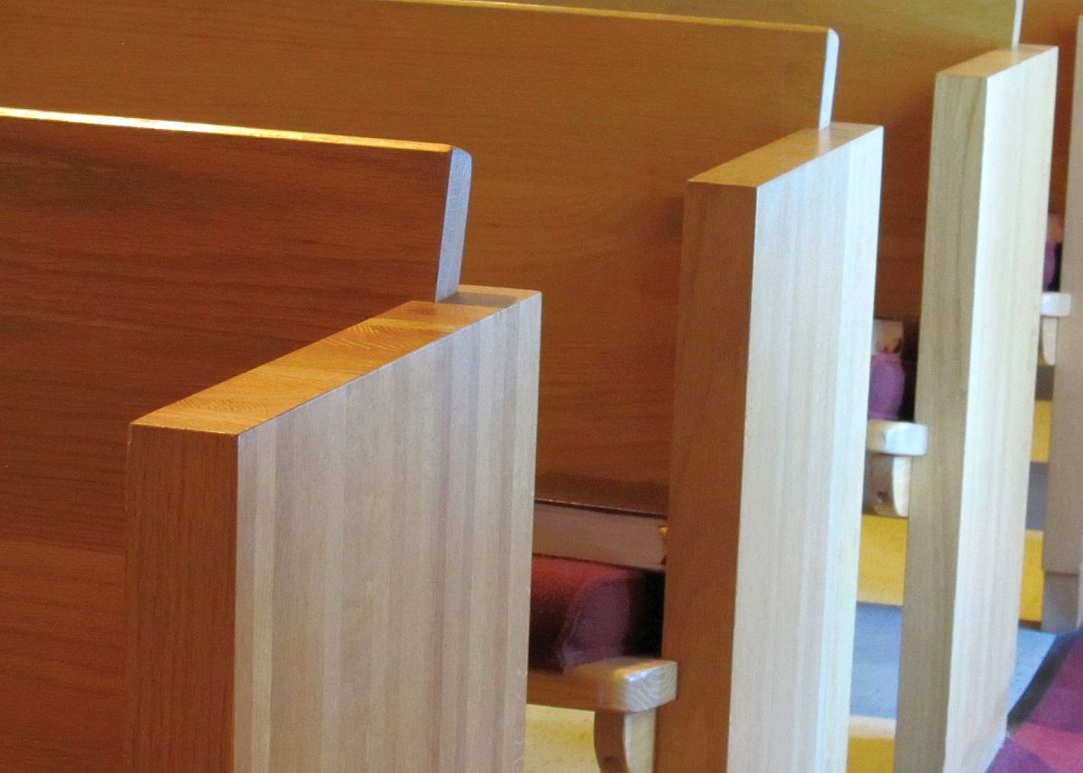 church pews