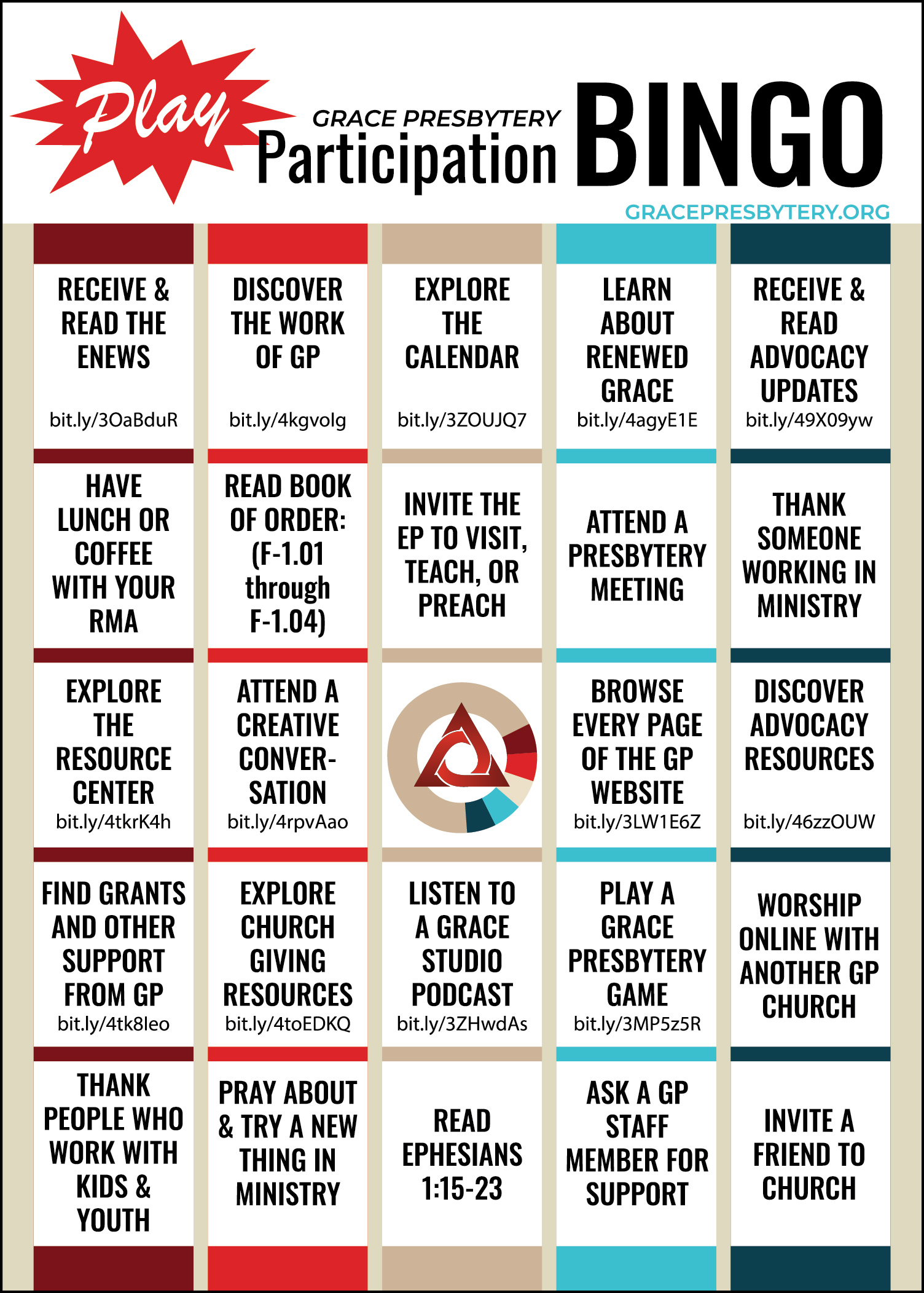 BINGO FRONT OUTLINES